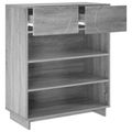 vidaXL Skrinka na topánky 73 x 38 x 87,5 cm Spracované drevo