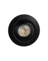 Q-13DL LED stropné svietidlo 5W - čierne, kruhové - QTEC