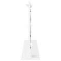 vidaXL Toaletné zrkadlo Biela 100 x 55 x 18 cm Obdĺžnikový