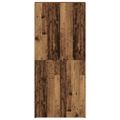 vidaXL Skriňa na topánky 80 x 35.5 x 180 cm Kompozitné drevo Hnedá