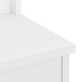 vidaXL Halový strom SANDNES biela 45x40x159,5 cm masívna borovica