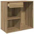 VidaXL Kozmetická skrinka Artisan Dub 80x40x75 cm Drevo