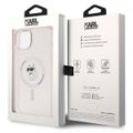 Puzdro Karl Lagerfeld pre iPhone 15 Plus 6,7" KLHMP15MHFCCNOP ružové HC Magsafe IML C