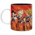 Hrnček Dragon Ball - Goku transformations