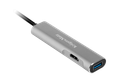 Adaptér KRUGER & MATZ KM0390 (HUB) USB C na port HDMI / USB3.0 / SD / MicroSD