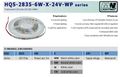 LED pásik MW Lighting HQS-2835-6W-NW-24V 24VDC 510lm, 4500K, 6W, 5m LED pásek MW Lighting HQS-2835-6W-NW-24V 24VDC 510lm, 4500K, 6W, 5m