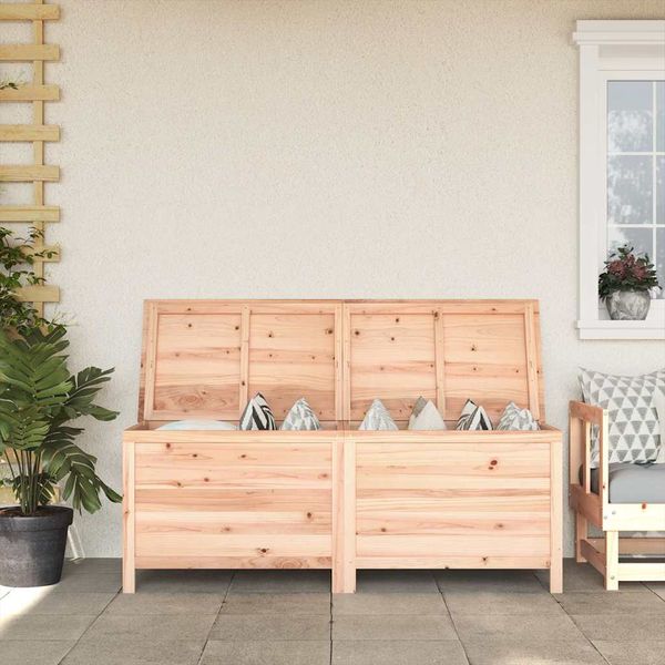 vidaXL Záhradný úložný box 150x50x56,5 cm jedľové masívne drevo