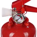 Práškový hasiaci prístroj FIRE STOP 1 kg, ABC, celokovový, vrátane kovového držiaka SIXTOL
