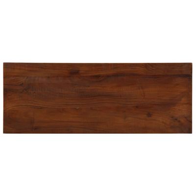 vidaXL Stolová doska 80x20x2,5 cm obdĺžnik masívne recyklované drevo