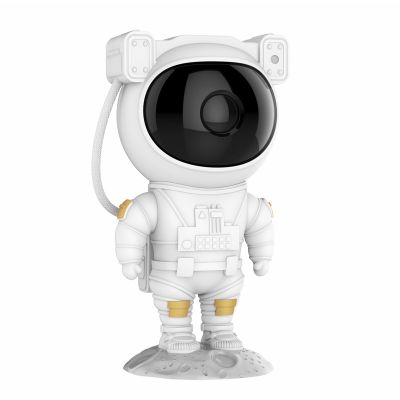 Led lamp/projector astronaut white