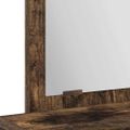 vidaXL Toaletný stolík Dymová dub 50 x 41 x 140 cm Kompozitné drevo