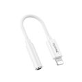 Yesido audio kábel YAU44 lightnig/3,5mm aux samica 30CM biely