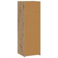 vidaXL Highboard Dub artisan 40 x 41 x 124 cm Kompozitné drevo