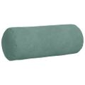 vidaXL Podložkové vankúše 2 pcs Morská zelená Ø 15 x 40 cm