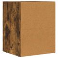 vidaXL Nočný stolík ELST 2 ks Dymová dub 40 x 35 x 50 cm