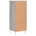 vidaXL Komoda sivý dub sonoma 34,5x34x90 cm spracované drevo