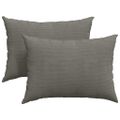 vidaXL Vankúše na pohovku 2 pcs Svetlosivá 70 x 50 cm