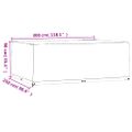 vidaXL Obaly na záhradný nábytok 2 ks 16 očiek 300x250x90 cm obdĺžnik