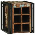 vidaXL Regál na víno 35 x 35 x 39 cm Masívne obnovené drevo