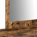vidaXL Toaletný stolík Hnedá 100 x 40 x 70 cm Kompozitné drevo