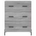 vidaXL Vysoká skrinka sivý dub sonoma 69,5x34x180 cm spracované drevo
