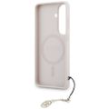 Puzdro Guess case 4G Classic Logo Charm MagSafe pre Samsung Galaxy S26 ružové