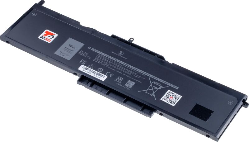 Batéria T6 Power pre Dell Latitude 5580, 5591, Precision 3520, 3530, 8070mAh, 92Wh, 6cell, Li-pol