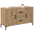 vidaXL Servírovacia skriňa Remeselný dub 100 x 36 x 60 cm