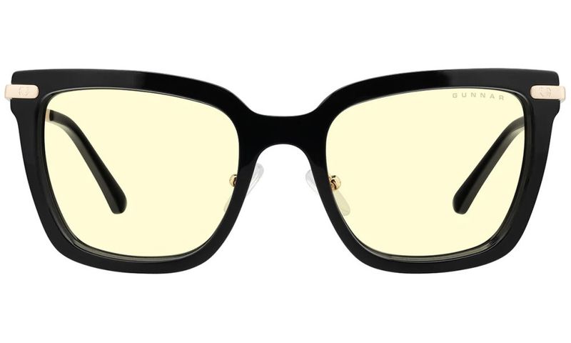 GUNNAR kancelářske/herní brýle  KAIA ONYX jantarová skla  BLF 65 GUNNAR focus