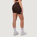 Dámske bezšvové šortky NEO Mocha - GymBeam, veľkosť M, 90% Nylon,10% Elastane