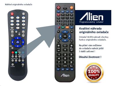 Diaľkový ovládač ALIEN GoGEN RC1055