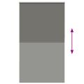 vidaXL roleta Blackout sivá 130x210 cm Šírka látky 126,6cm Polyester