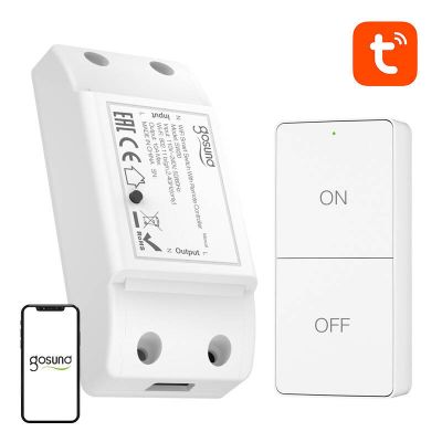 Gosund SW20 10A WiFi Smart Switch + diaľkové ovládanie, Tuya