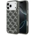 Karl Lagerfeld IML KL Monogram MagSafe puzdro pre iPhone 17 Pro Max čierne