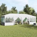 vidaXL Párty stan Biela 800 x 400 x 266 cm Polyetylén