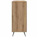 vidaXL Servírovacia skriňa Remeselný dub 89,5 x 34 x 80 cm