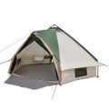 vidaXL Teepee stan pre 6 osôb 6 osoba Zelená a biela