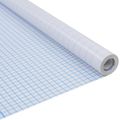 vidaXL Okenná fólia matná dizajn s pruhmi 0,9x5 m PVC