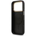 Puzdro Guess pre iPhone 17 Pro HC MAGSAFE PU W/ PEONY HOT STAMP čierna