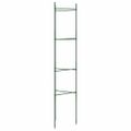 vidaXL Mriežky na paradajky 8 ks 154 cm oceľ a PP