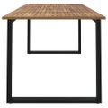 vidaXL Záhradný stôl s nohami v tvare U 180x90x75 cm akáciový masív
