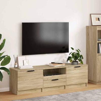 vidaXL TV skrinka, dub sonoma, 140x35x40 cm, imitácia dreva
