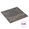 vidaXL Samo-lepiace podlahové dosky Viacfarebný 30,5 x 30,5 cm 20 ks