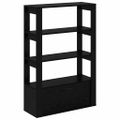 vidaXL Servírovacia skriňa Čierny dub 30 x 80 x 119.5 cm