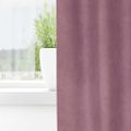vidaXL Zatemňovacie závesy 2 ks Tmavo ružová 140 x 140 cm Zamat