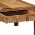 vidaXL Konferenčný stolík so zásuvkou Hnedá 110 x 54 x 35 cm
