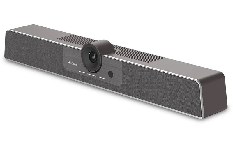 Viewsonic UMB202 - 4K Video Bar System for Microsoft Teams Rooms Webkamera, konferencní, 4K, 5× digitální zoom, 6 mikrofonu, 8W+3W repro, certifikace MS Teams, USB-C, PoE, cerná