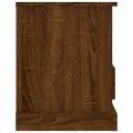 vidaXL TV skrinka hnedý dub 93x35,5x45 cm kompozitné drevo