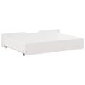 vidaXL Zásuvky pod posteľ 2 ks biele 85x55x17 cm masívna borovica