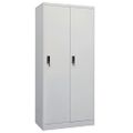 vidaXL Šatník sivý 80x50x180 cm oceľový
